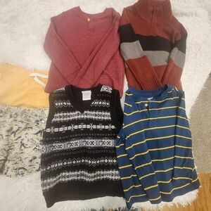 Boys Clothing Bundle Size 5 (Includes 4T) Polo Shirts, Sweater & Swim